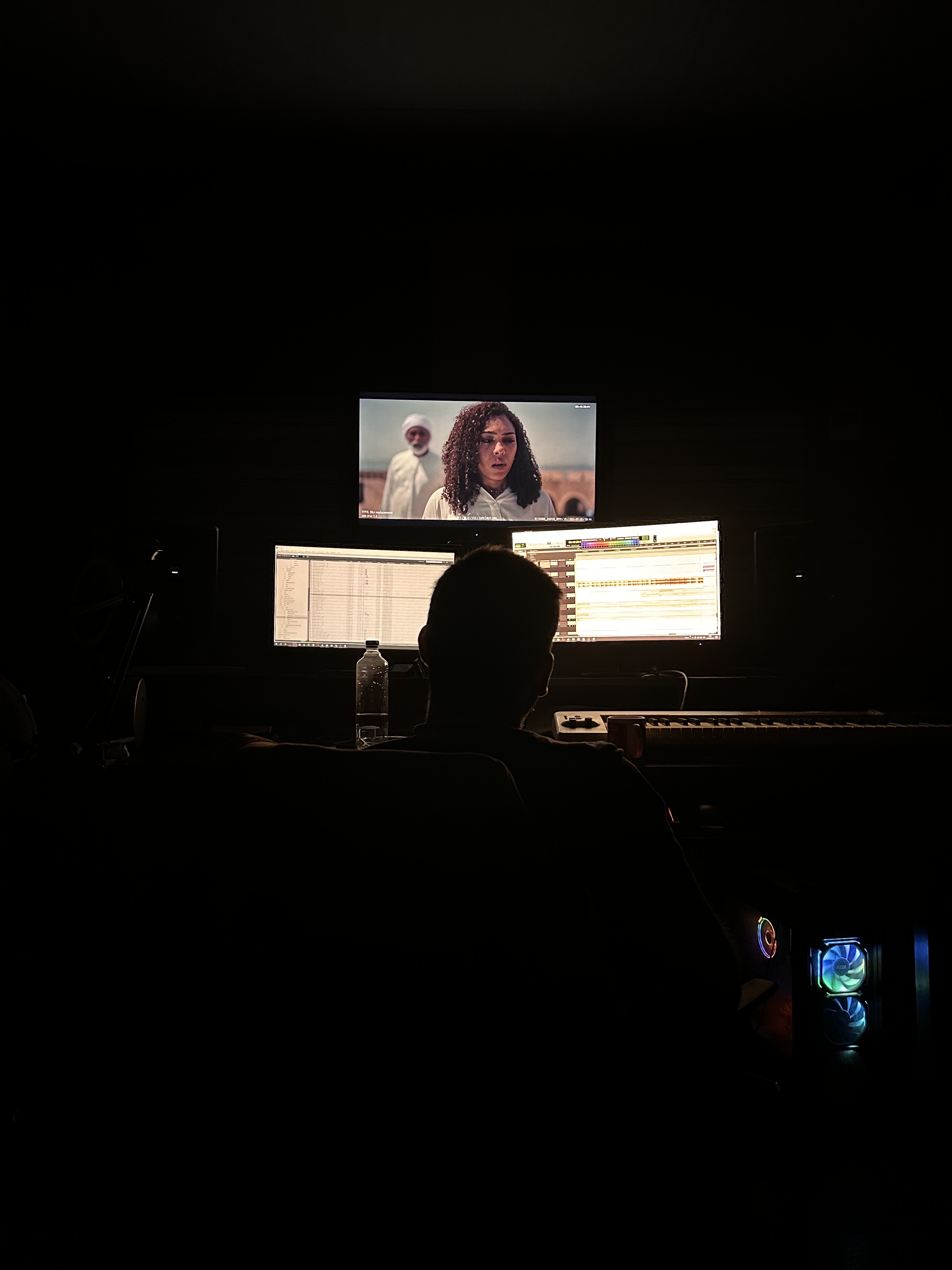 Salle de post-production